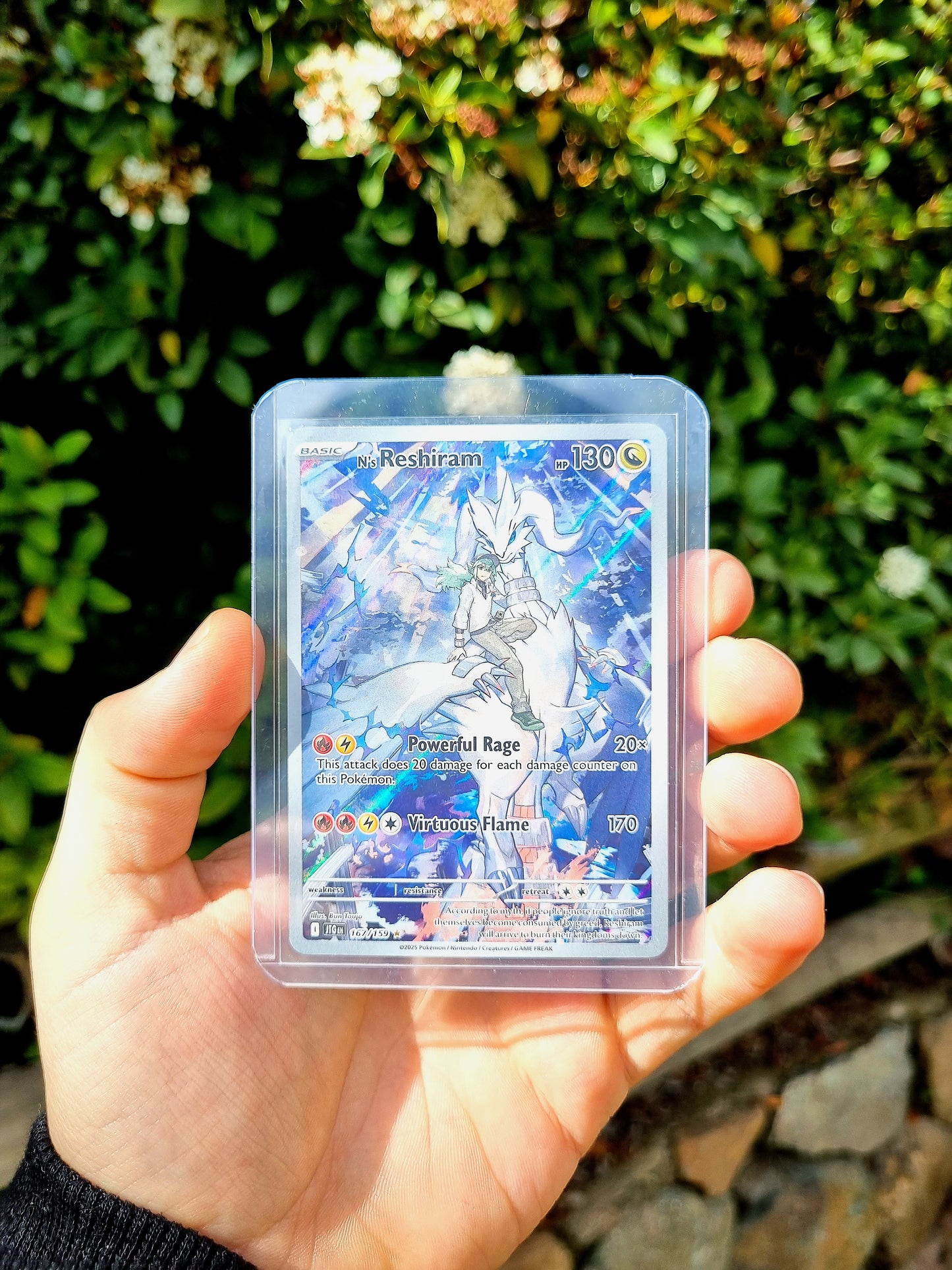 N's Reshiram - 167/159 Journey Together Illustration Rare