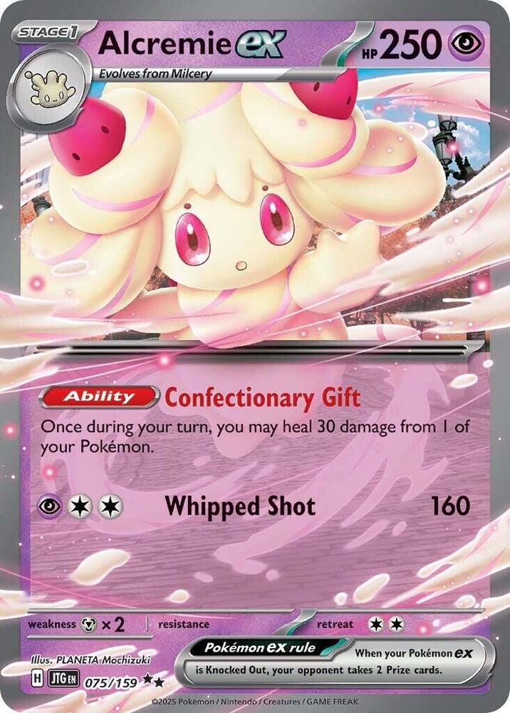 Alcremie ex - 075/159 Journey Together