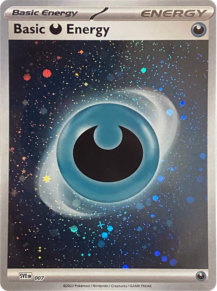 Basic Darkness Energy (Cosmos Holo) - Scarlet & Violet 151