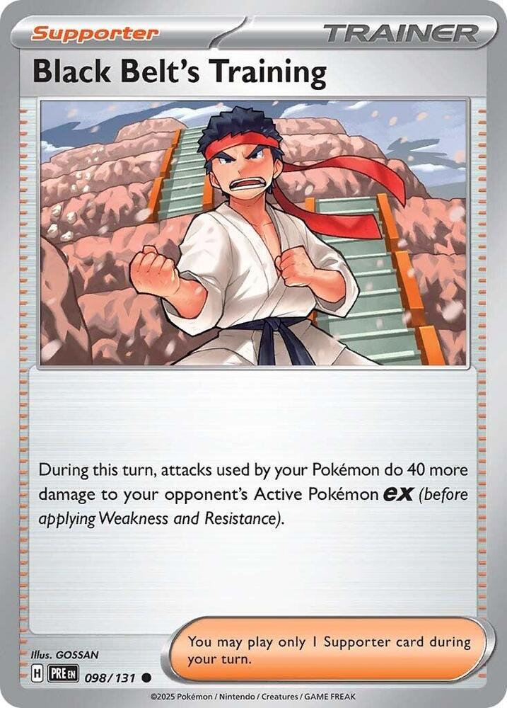 Black Belt's Training - Prismatic Evolutions 098/131