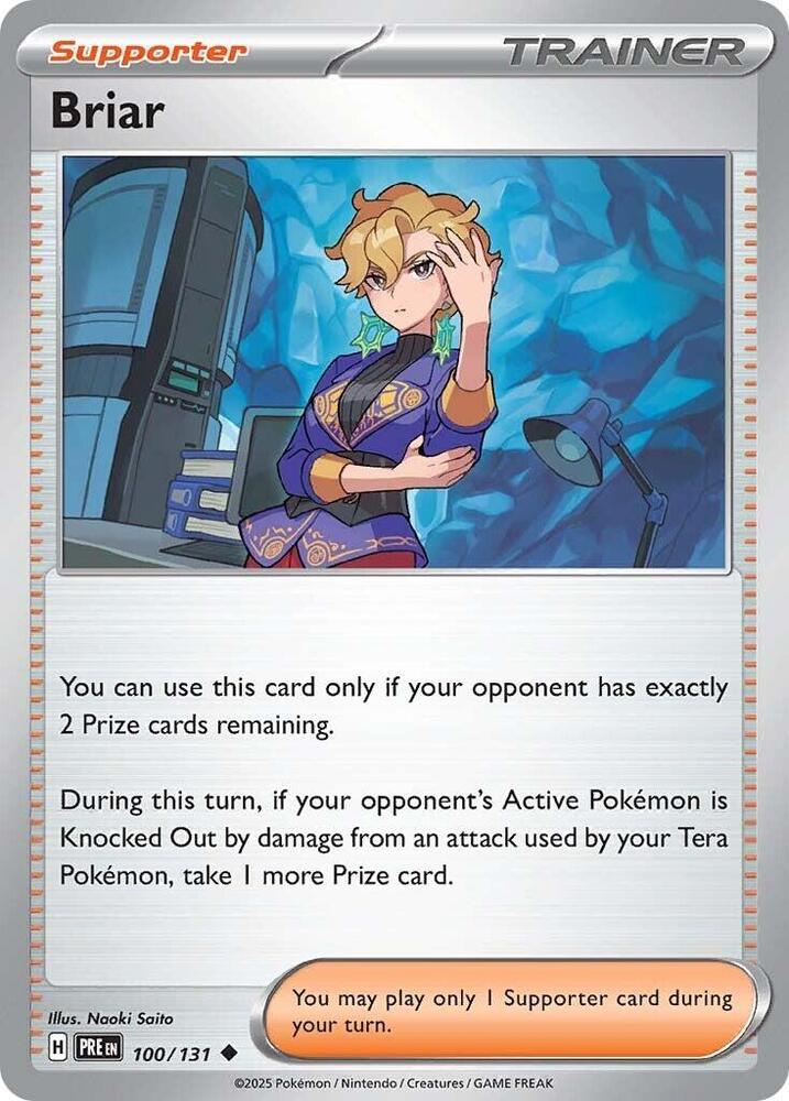 Briar - Prismatic Evolutions 100/131 Uncommon