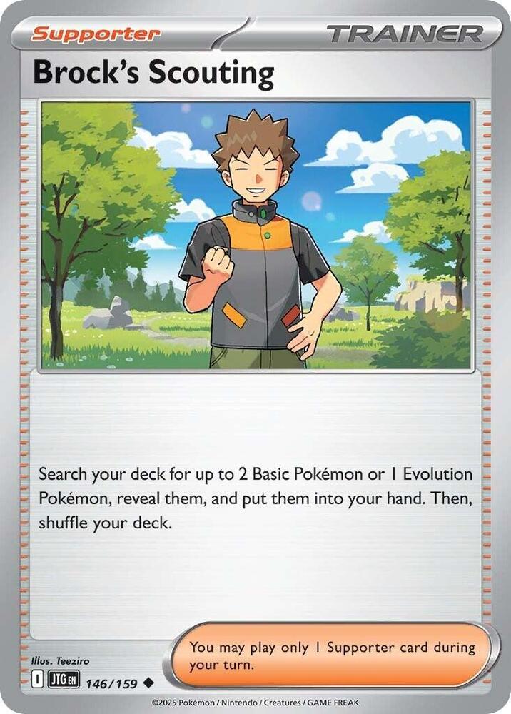 Brock's Scouting - Journey Together 146/159 Uncommon