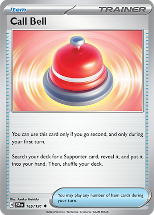Call Bell - Surging Sparks 165/191 Uncommon