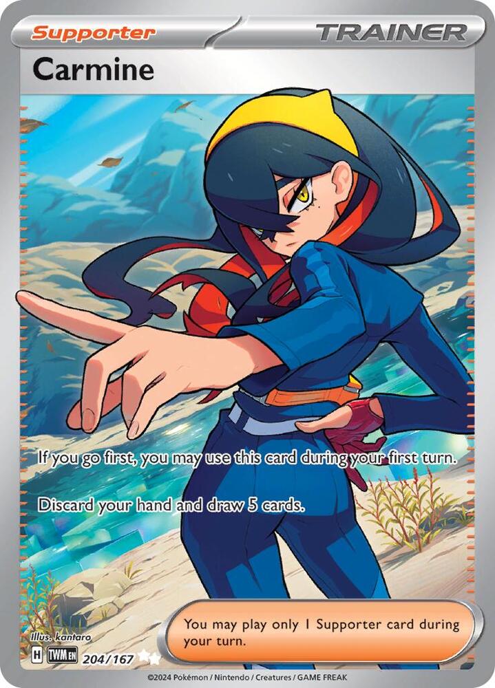 Carmine - 204/167 Twilight Masquerade Ultra Rare