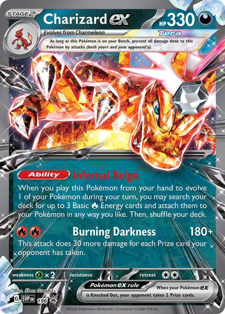 Charizard ex -196 Scarlet & Violet Promo