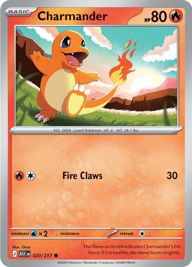 Charmander - 020/217 Ascended Heroes