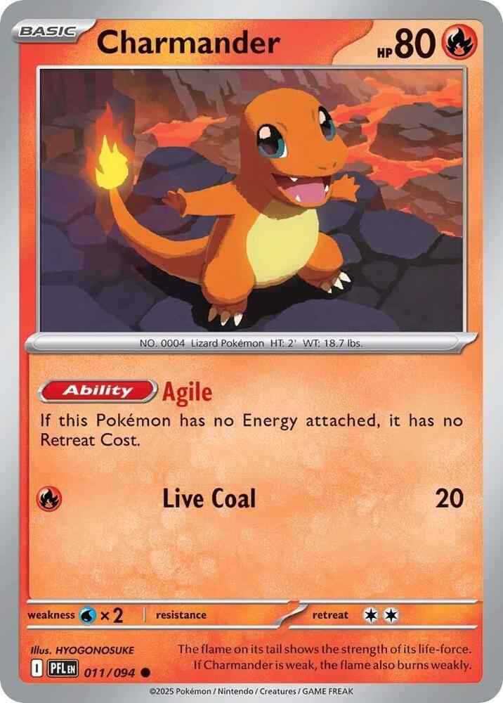 Charmander - 011/094 Phantasmal Flames