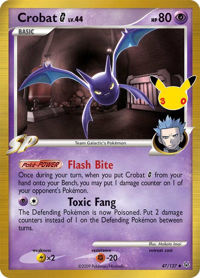Crobat G - 30th Celebration Classic Collection