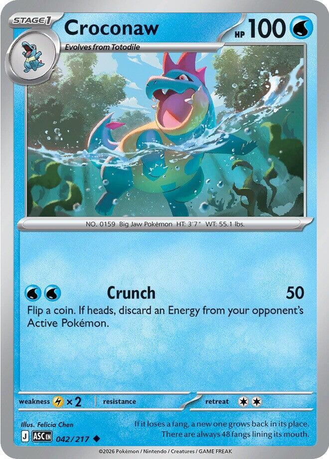 Croconaw - 042/217 Ascended Heroes