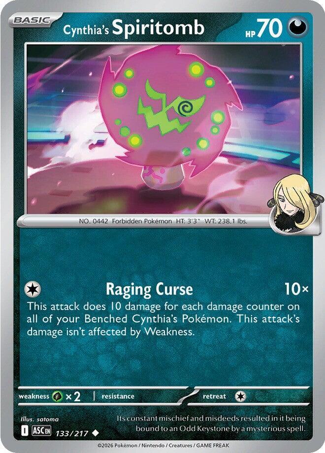 Cynthia's Spiritomb - 133/217 Ascended Heroes