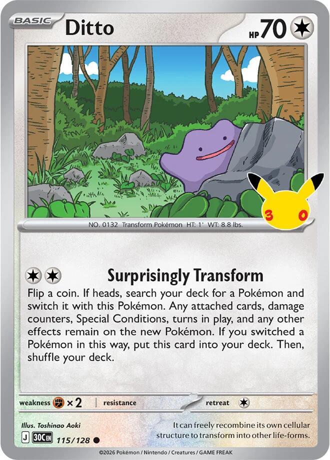 Ditto - 115/128 30th Celebration