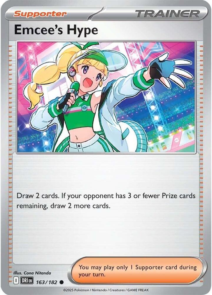 Emcee's Hype - Destined Rivals 163/182 Common