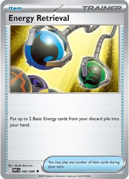 Energy Retrieval - White Flare 082/086 Uncommon