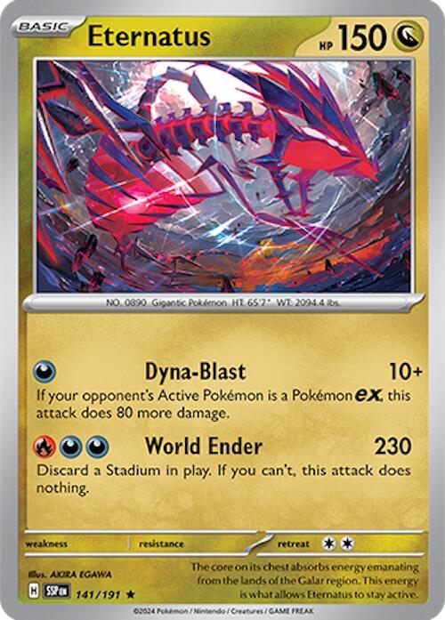 Eternatus - Surging Sparks 141/191 Holo Rare