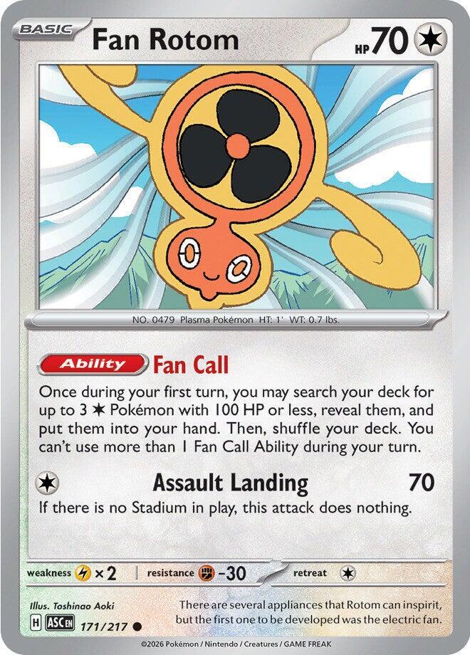 Fan Rotom - 171/217 Ascended Heroes