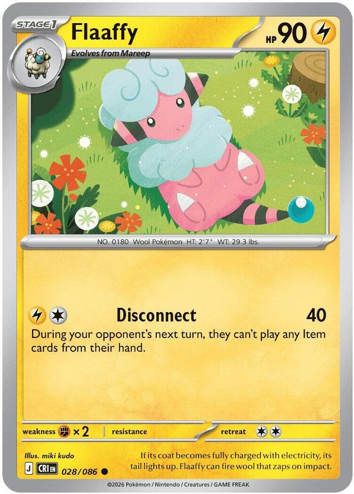 Flaaffy - 028/086 Chaos Rising