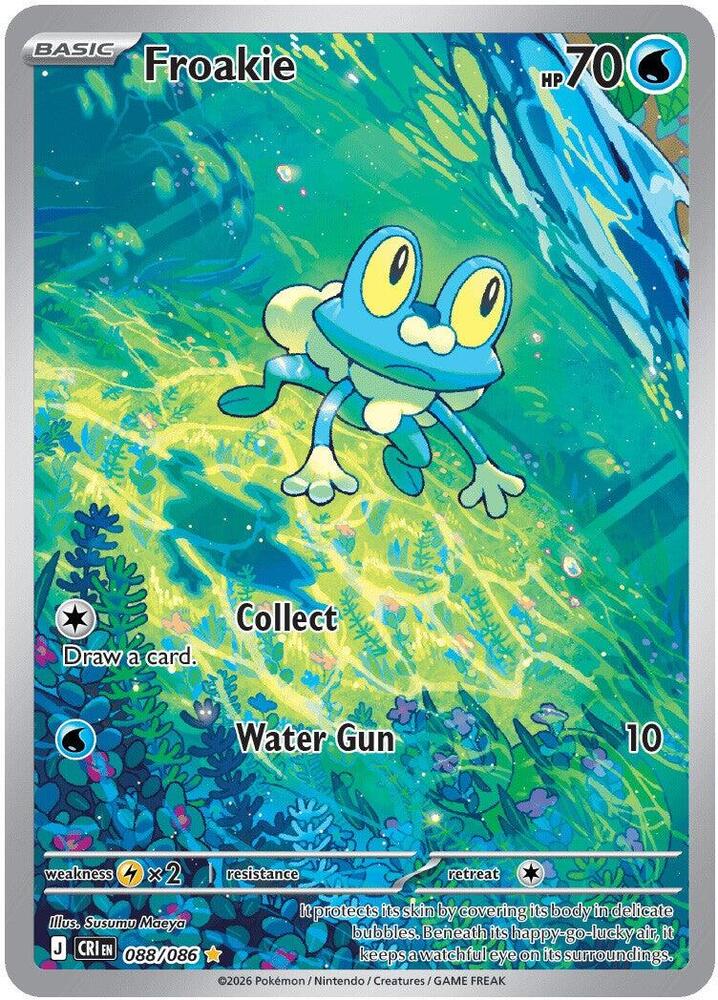 Froakie - 088/086 Chaos Rising Illustration Rare