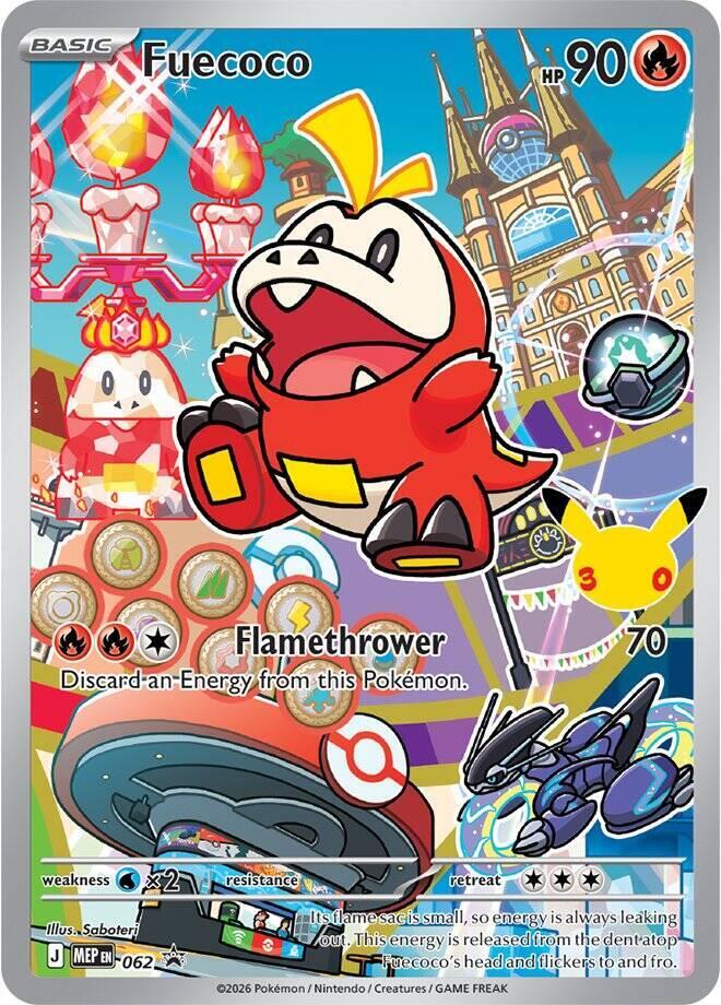 Fuecoco - 062 Mega Evolution Promo / First Partner Series 3