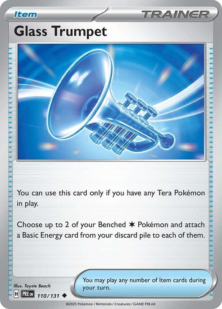 Glass Trumpet - Prismatic Evolutions 110/131