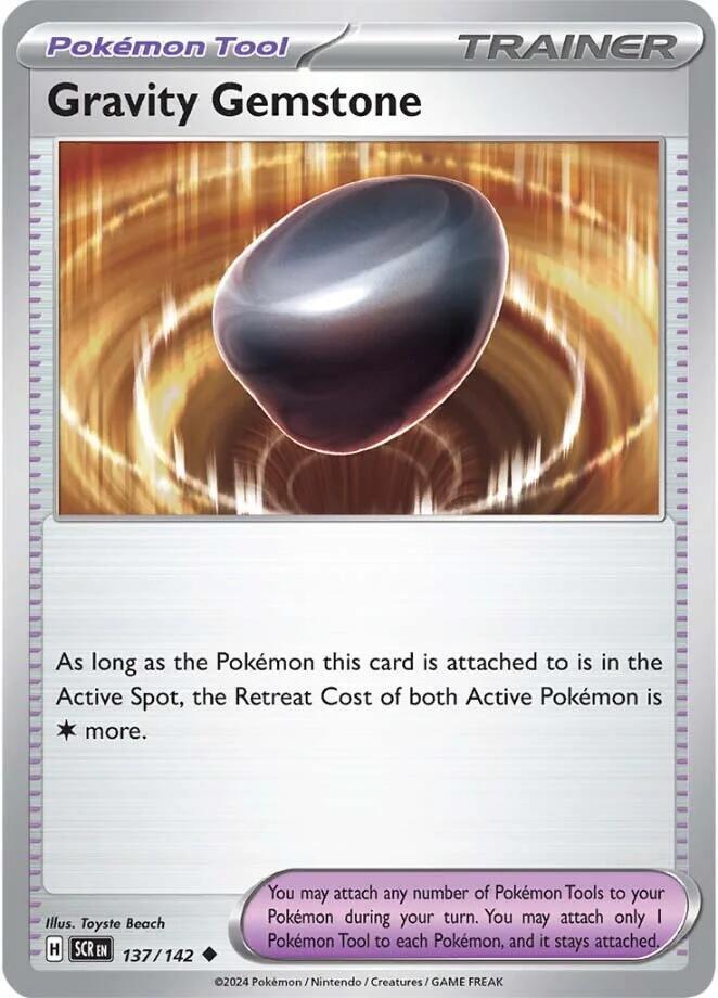 Gravity Gemstone - Stellar Crown 137/142 Uncommon