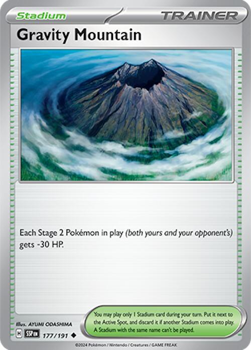 Gravity Mountain - Surging Sparks 177/191 Uncommon