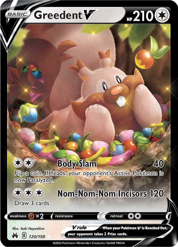 Greedent V - Crown Zenith 120/159 Ultra Rare