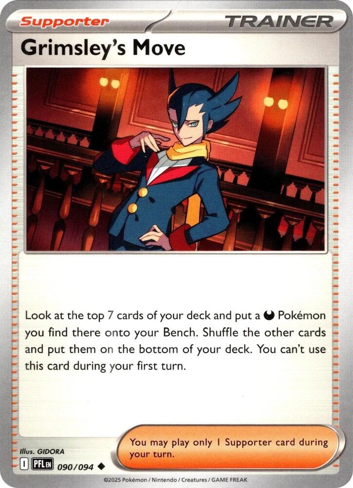 Grimsley's Move - 090/094 Phantasmal Flames