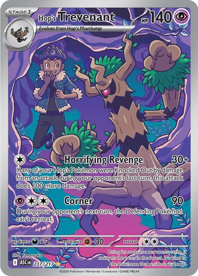 Hop's Trevenant - 237/217 Ascended Heroes Illustration Rare
