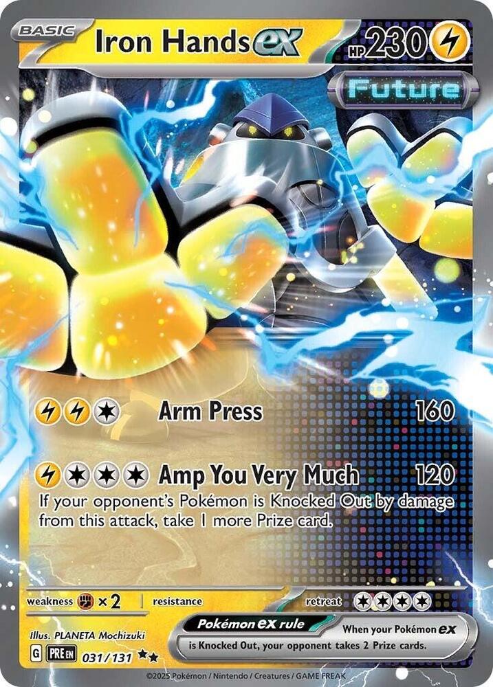 Iron Hands ex - 031/131 Prismatic Evolutions