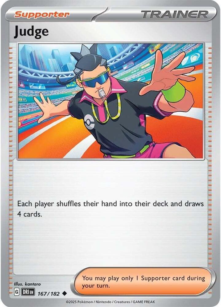 Judge - Destined Rivals 167/182 Uncommon