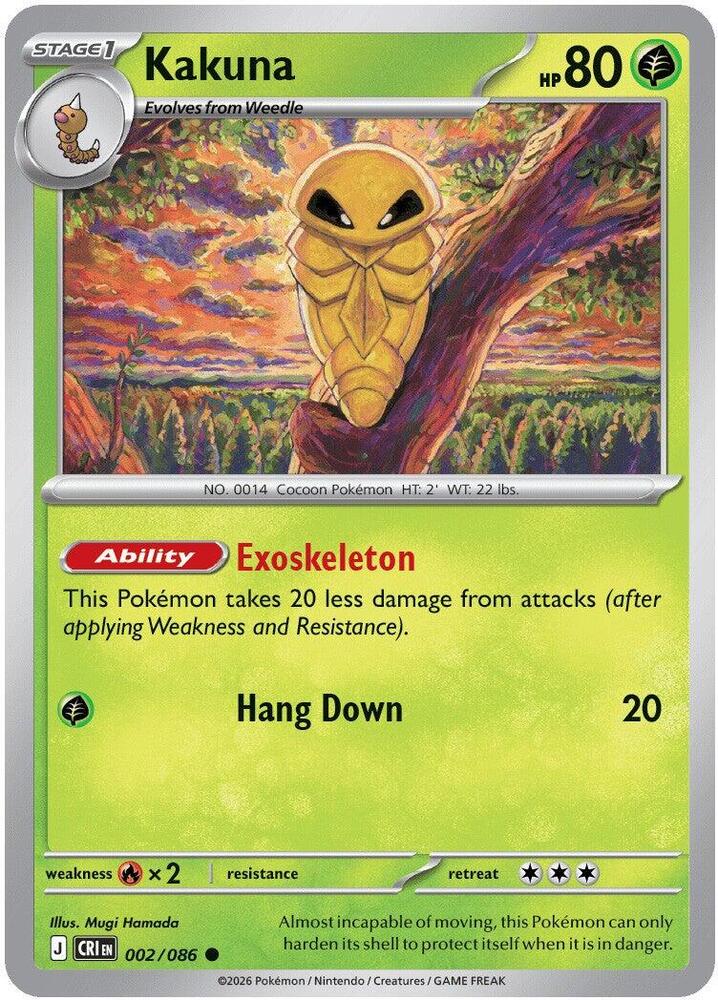 Kakuna - 002/086 Chaos Rising