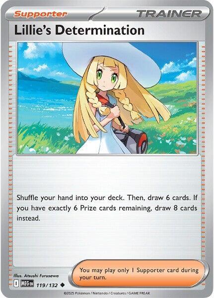 Lillie's Determination - 119/132 Mega Evolution Uncommon