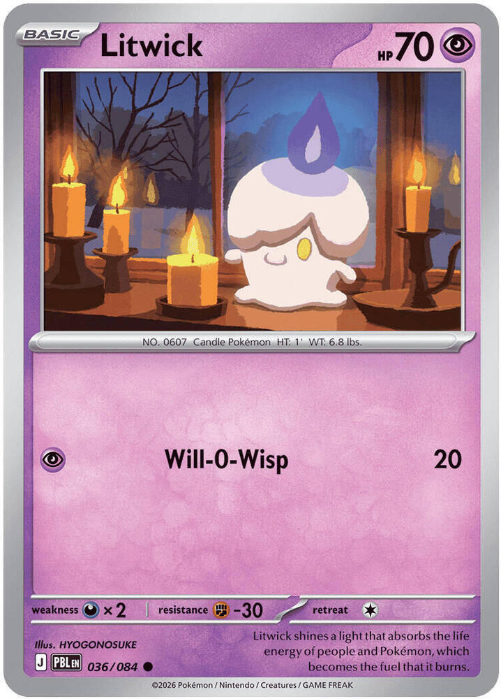 Litwick - 036/084 Pitch Black