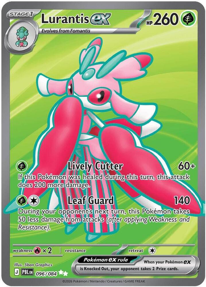 Lurantis ex - 096/084 Pitch Black Ultra Rare