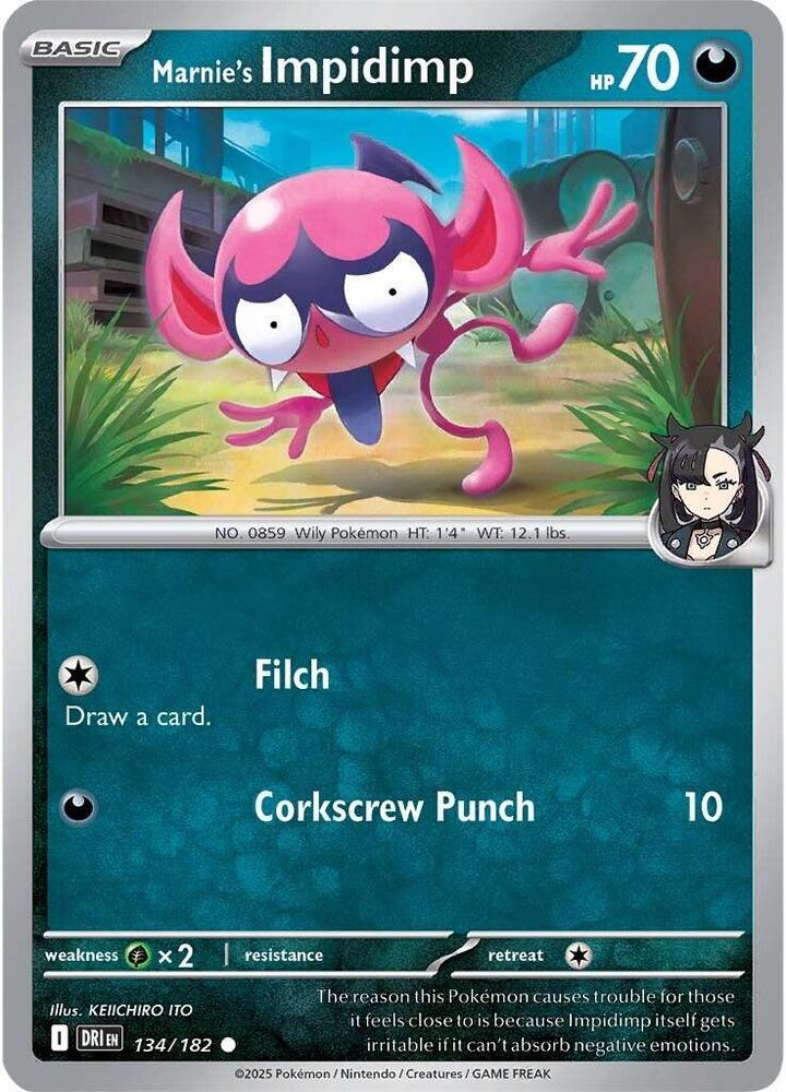 Marnie's Impidimp - Destined Rivals 134/182 Common