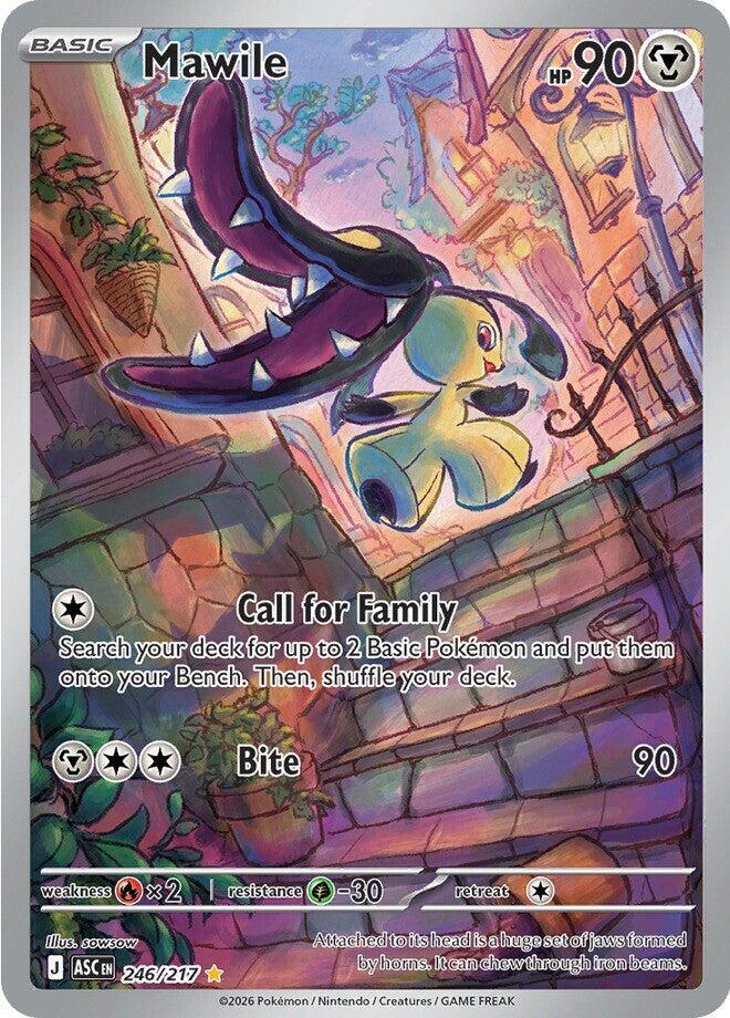Mawile - 246/217 Ascended Heroes Illustration Rare
