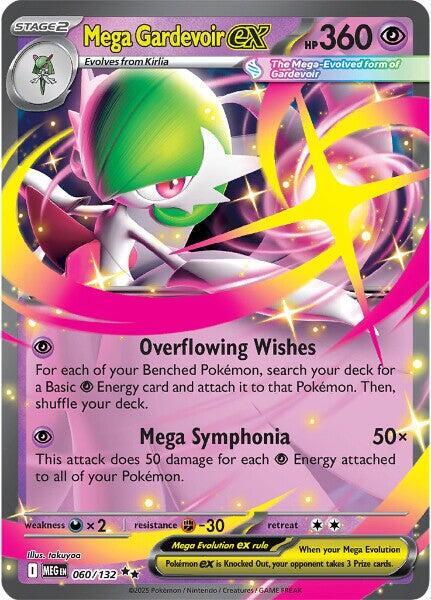 Mega Gardevoir EX - 060/132 Mega Evolution Double Rare
