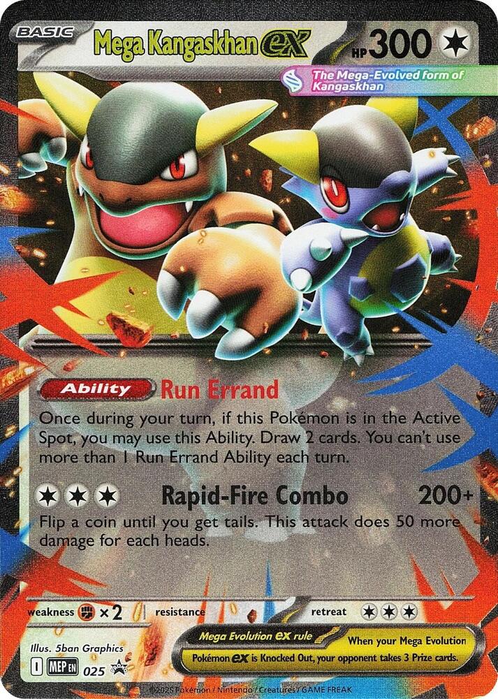 Mega Kangaskhan ex - 025 Mega Evolution Promo Español