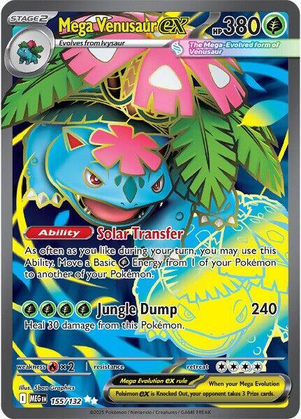 Mega Venusaur EX - 155/132 Mega Evolution Ultra Rare
