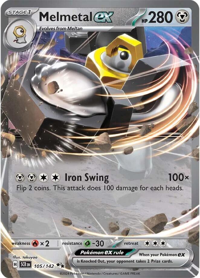 Melmetal ex - 105/142 Stellar Crown Español