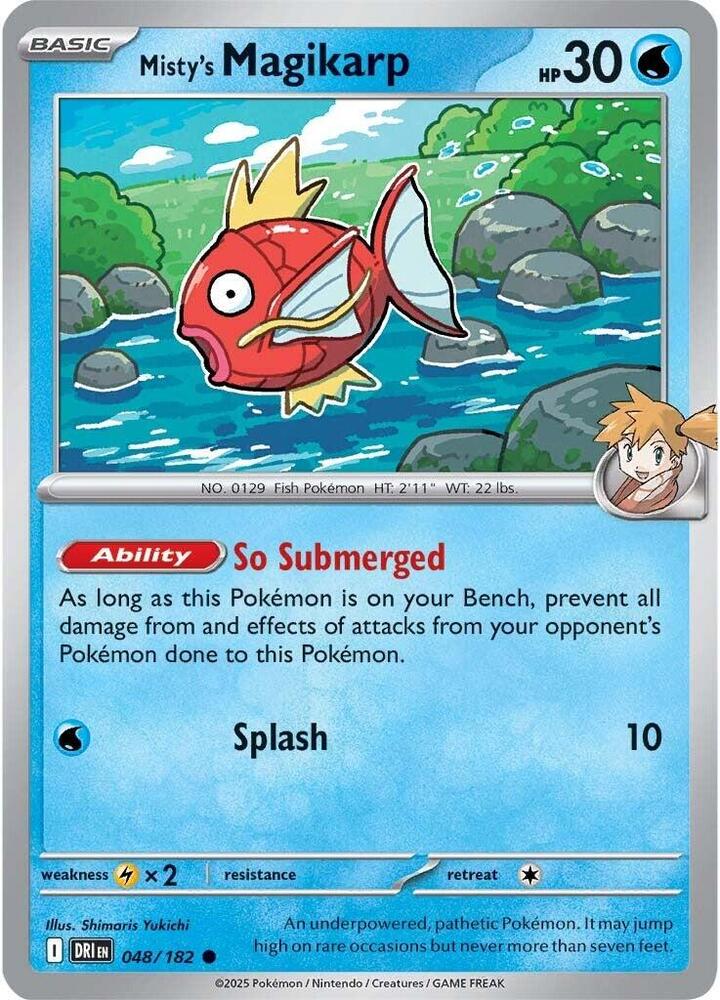 Misty's Magikarp - Destined Rivals 048/182 Common