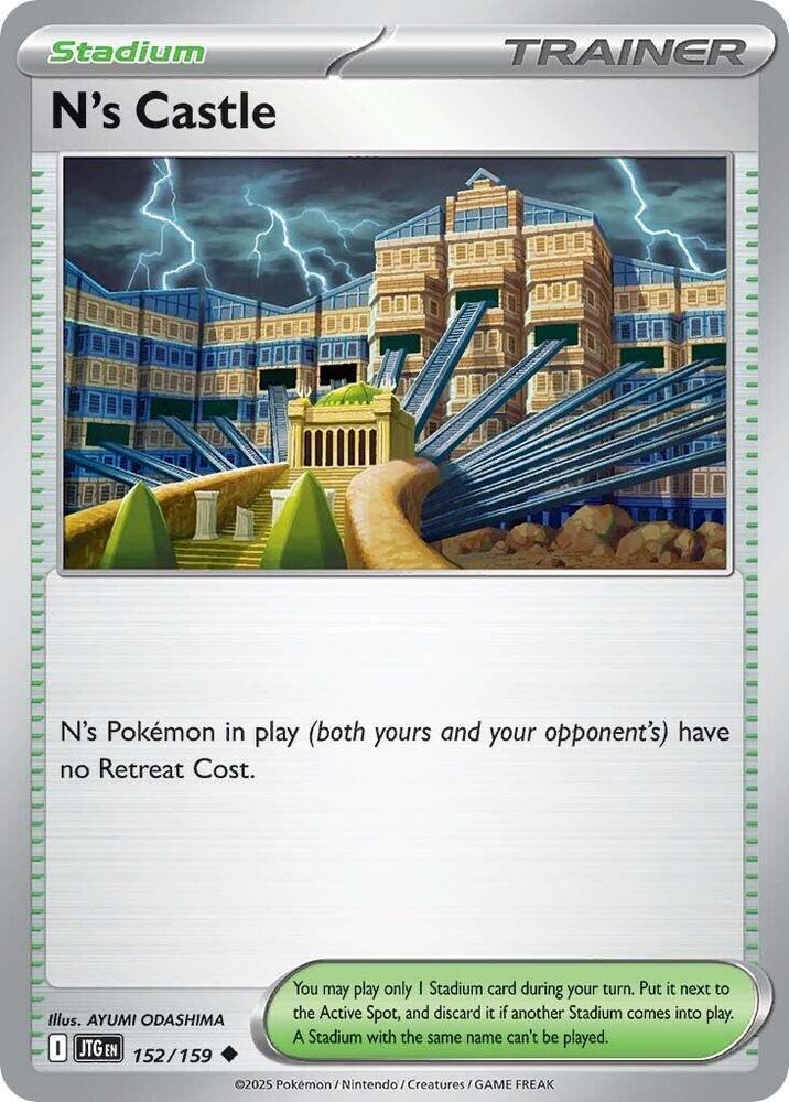 N's Castle - Journey Together 152/159 Uncommon