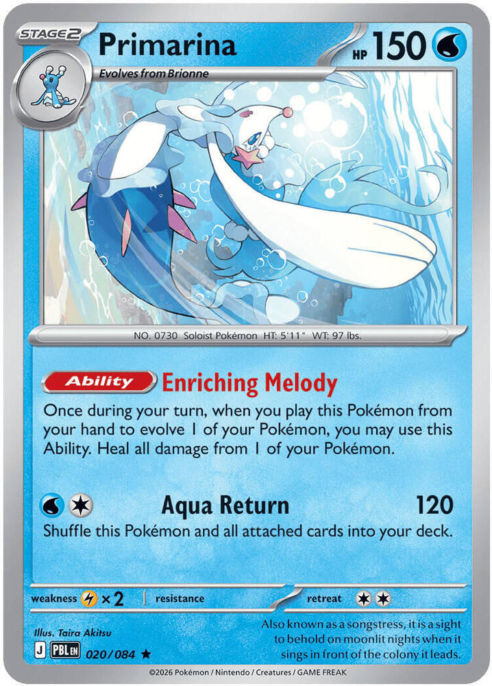 Primarina - 020/084 Pitch Black