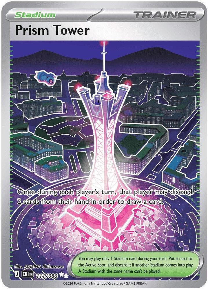 Prism Tower - 111/086 Chaos Rising Ultra Rare