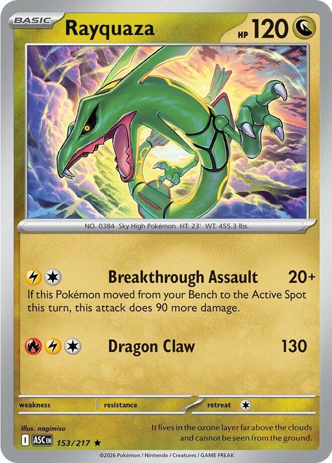 Rayquaza - 153/217 Ascended Heroes