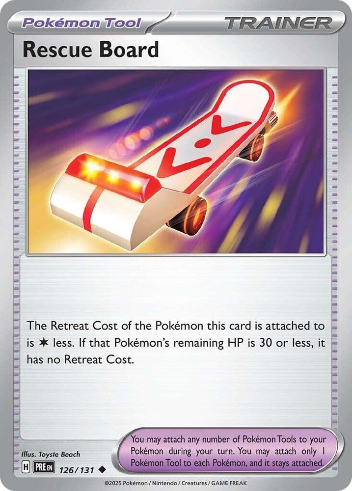 Rescue Board - Prismatic Evolutions 125/131