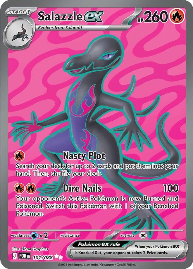 Salazzle ex - 101/088 Perfect Order Ultra Rare