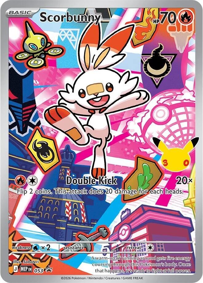 Scorbunny - 053 Mega Evolution Promo / First Partner Series 2