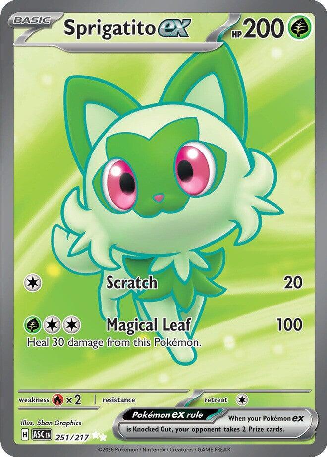Sprigatito ex - 251217 Ascended Heroes Ultra Rare