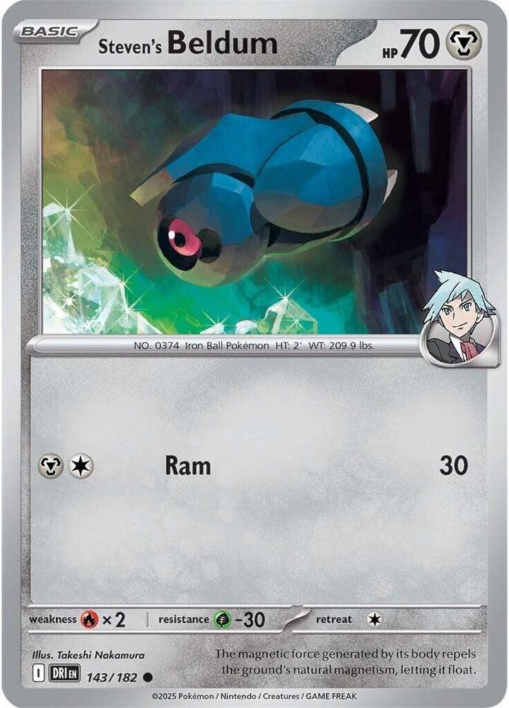 Steven's Beldum - Destined Rivals 143/182 Common